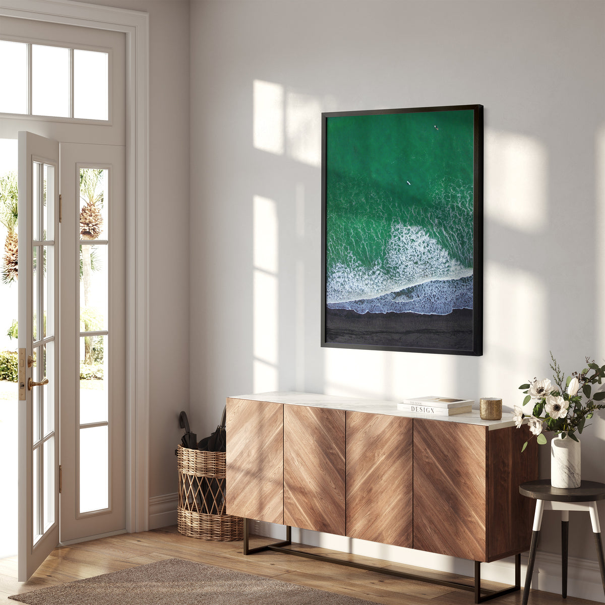 Dark Sands & Green Swells