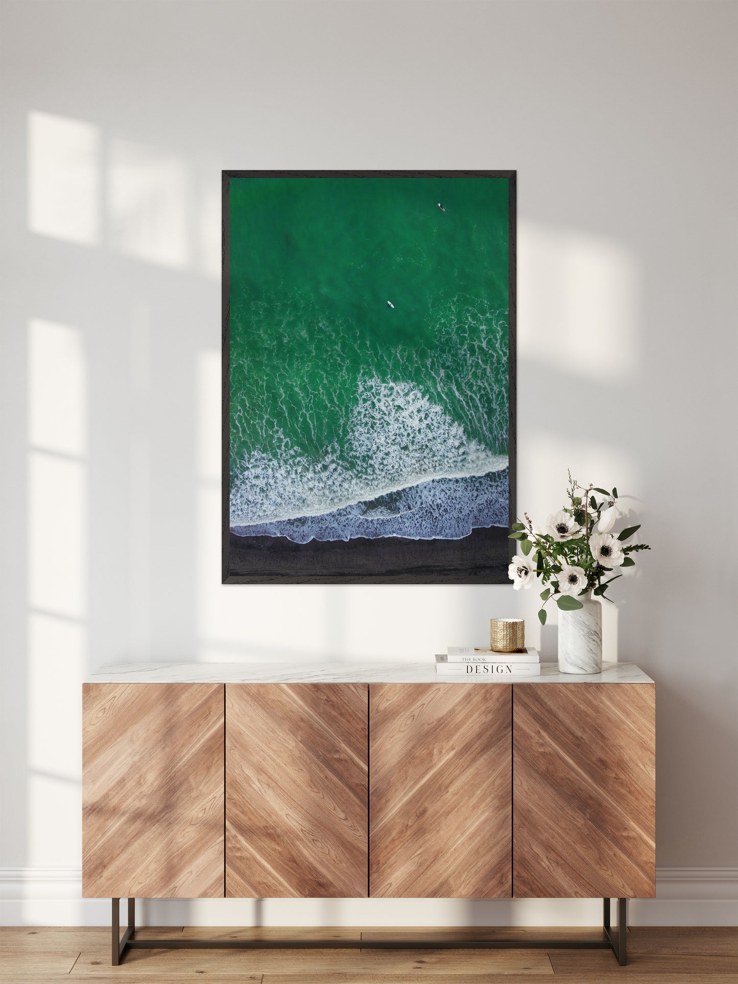 Dark Sands & Green Swells