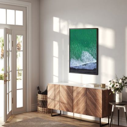 Dark Sands & Green Swells