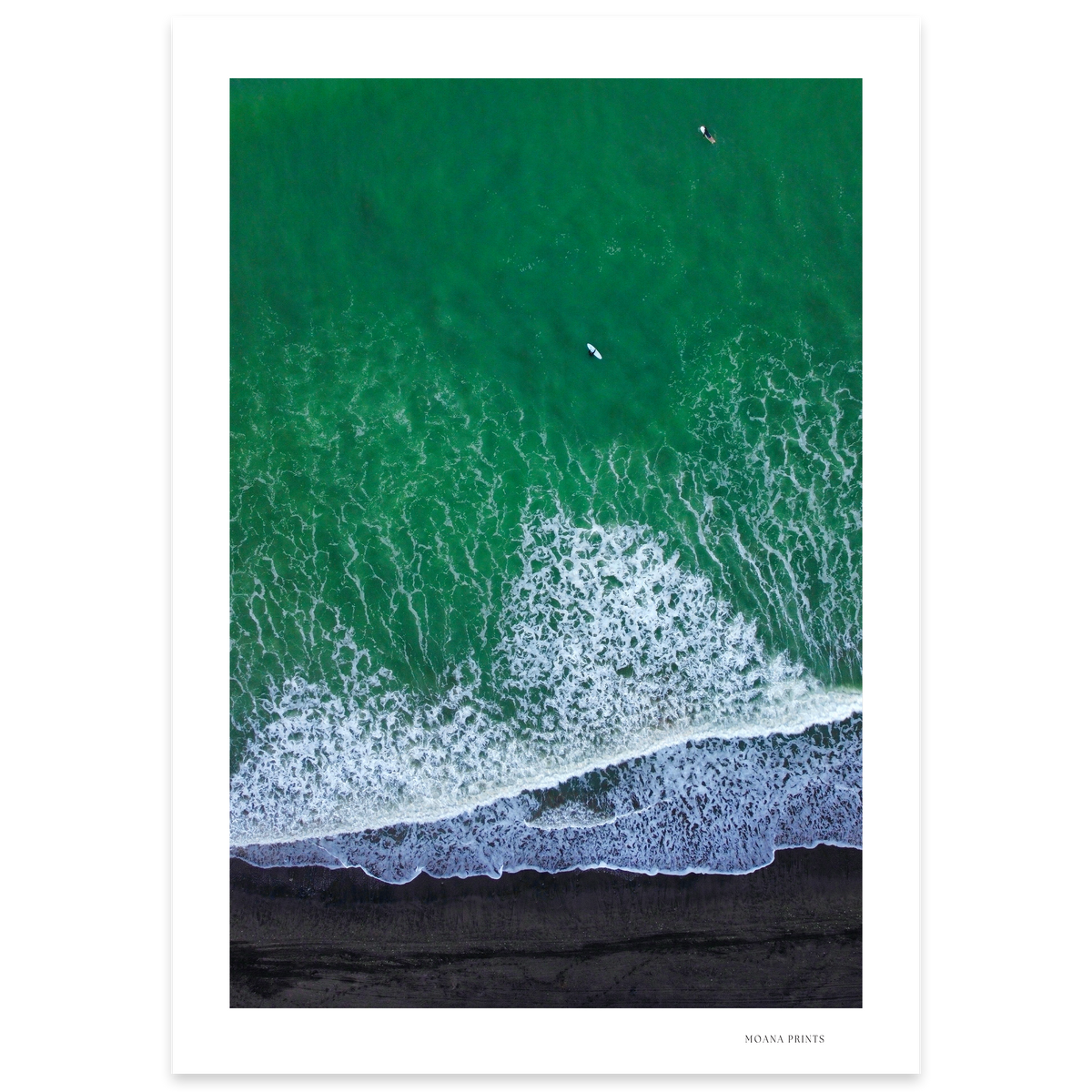 Dark Sands & Green Swells
