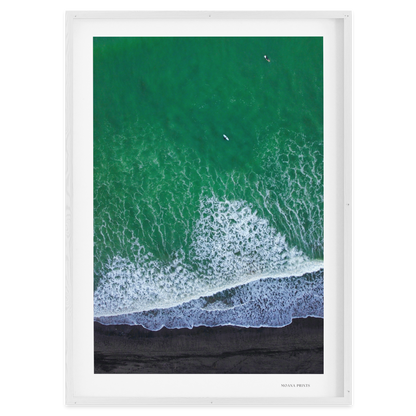Dark Sands & Green Swells