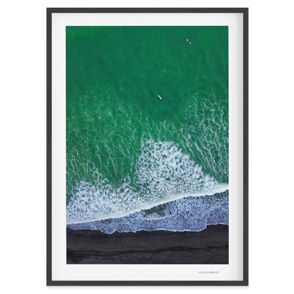 Dark Sands & Green Swells