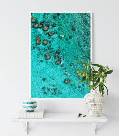 Drifting Over the Reef